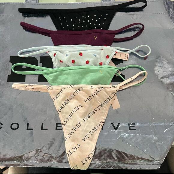 Victoria's Secret cotton v-string Panties - Picture 1 of 4